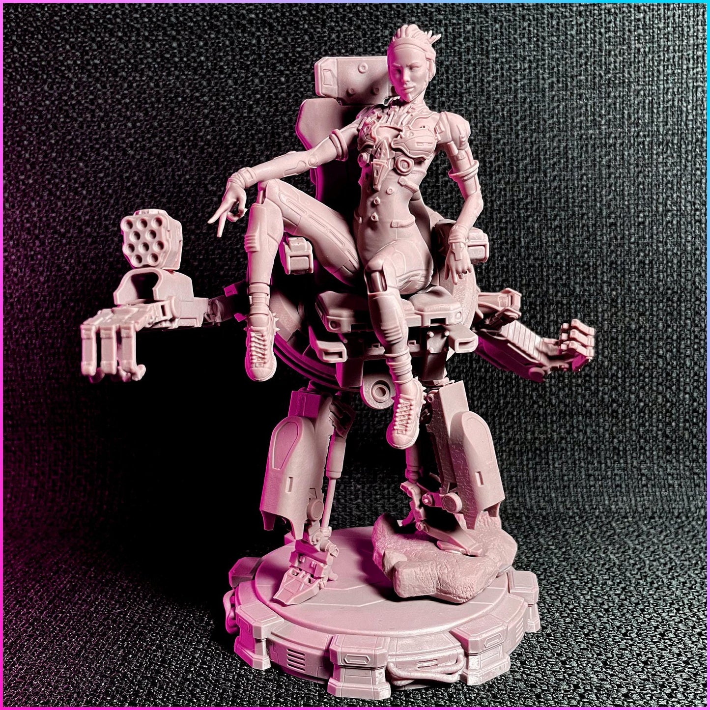 Omega Cabler figurka 32mm – Ladies of the 2133, Black Bird Miniatures