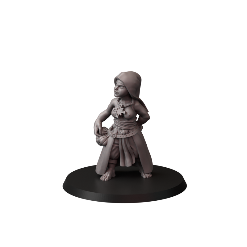 Not safe for nuns – zakonnice bojowe – figurki do Trench Crusade 32 / 75mm