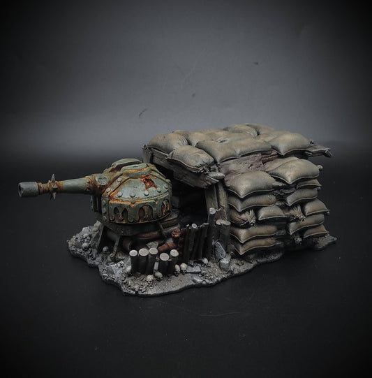 Umocniona Wieżyczka do Trench Crusade i Warhammer 40k – model 3D SolGood Creations