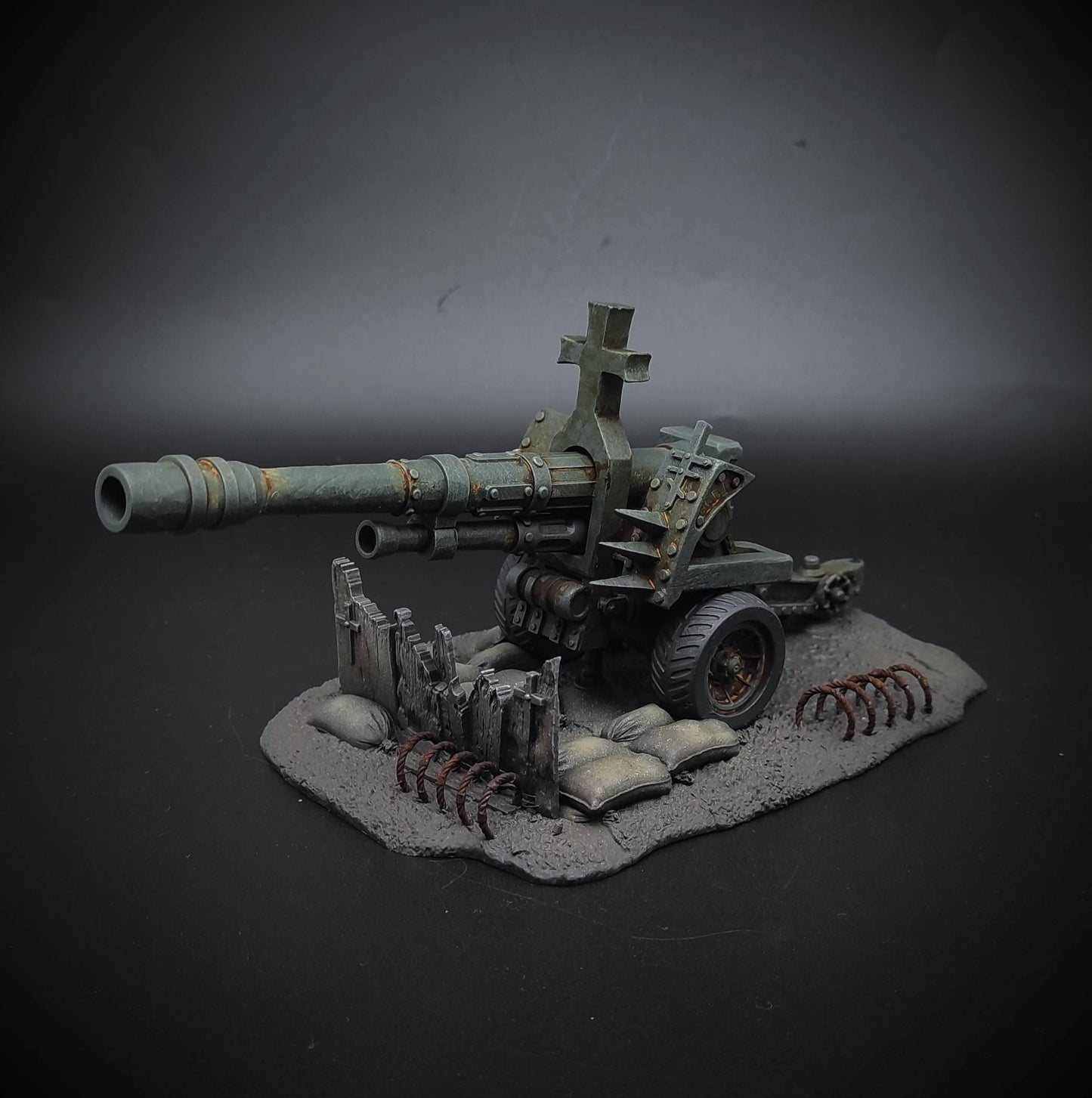 Święte Działo Polowe do Trench Crusade i Warhammer 40k – model 3D SolGood Creations