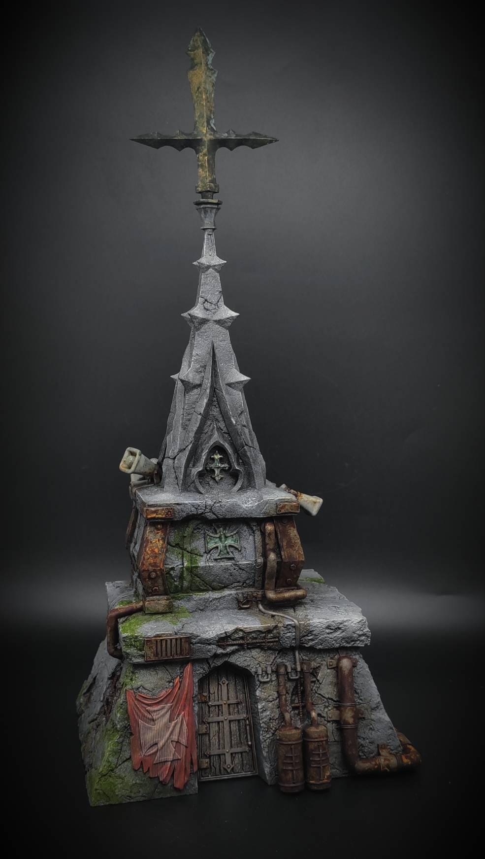 Kaplica Polowa Trench Crusade – gotycka scenografia 3D do gier bitewnych