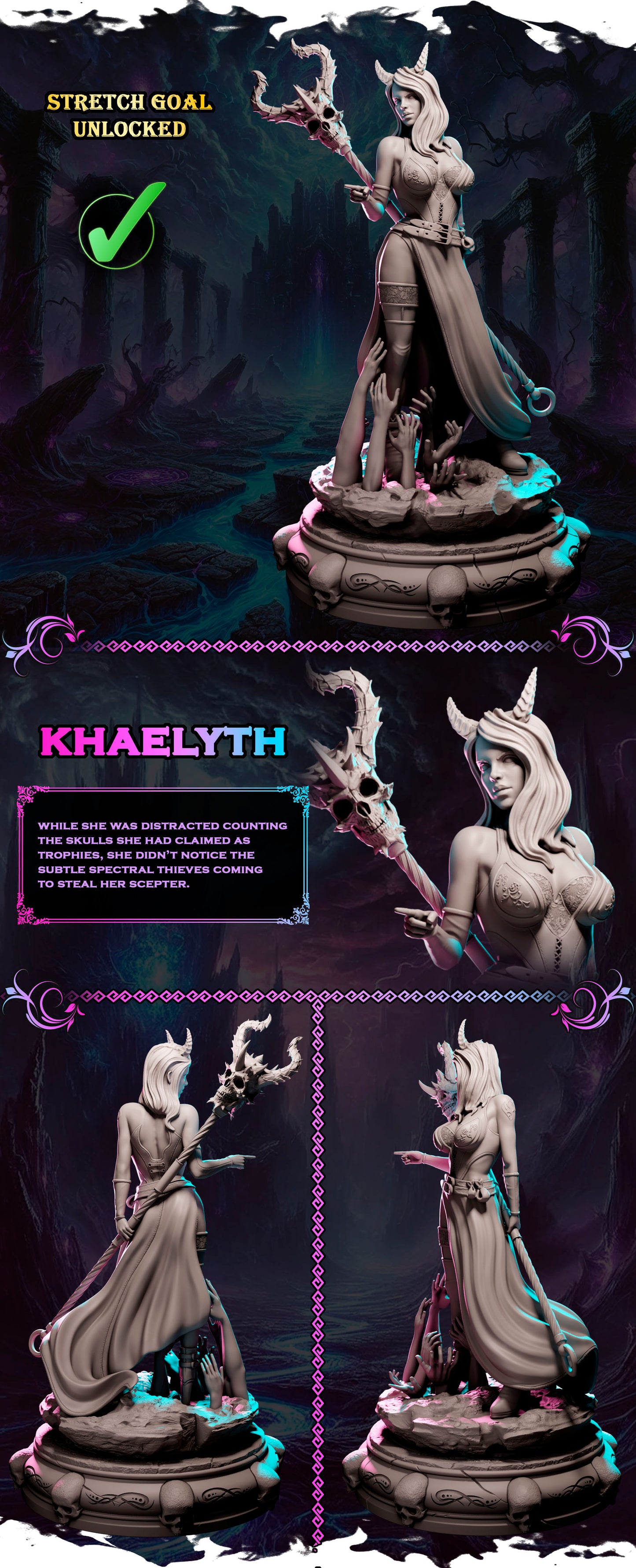 Khaelyth — Ladies of Chaos (Black Bird Miniatures)