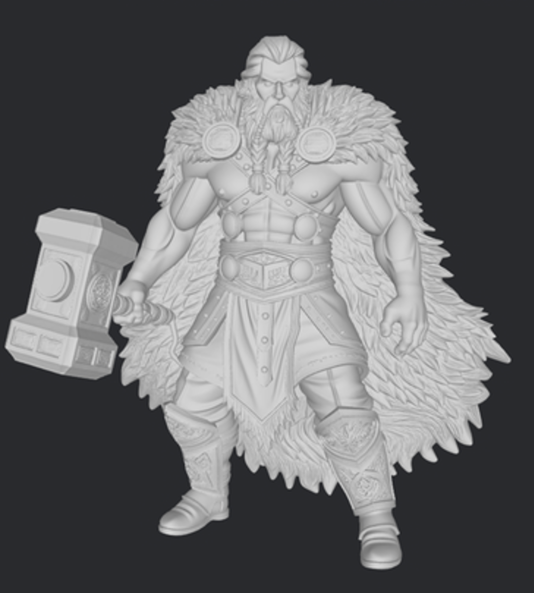 Thor figurka 3DFactory Valhalla Clash – Norse Legends