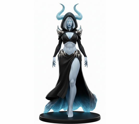 Skadi figurka kolekcjonerska Valhalla Clash – Norse Legends z żywicy