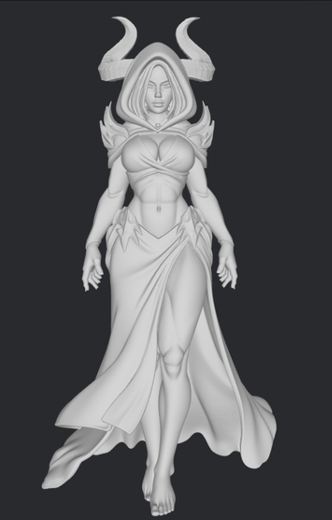 Skadi figurka kolekcjonerska Valhalla Clash – Norse Legends z żywicy