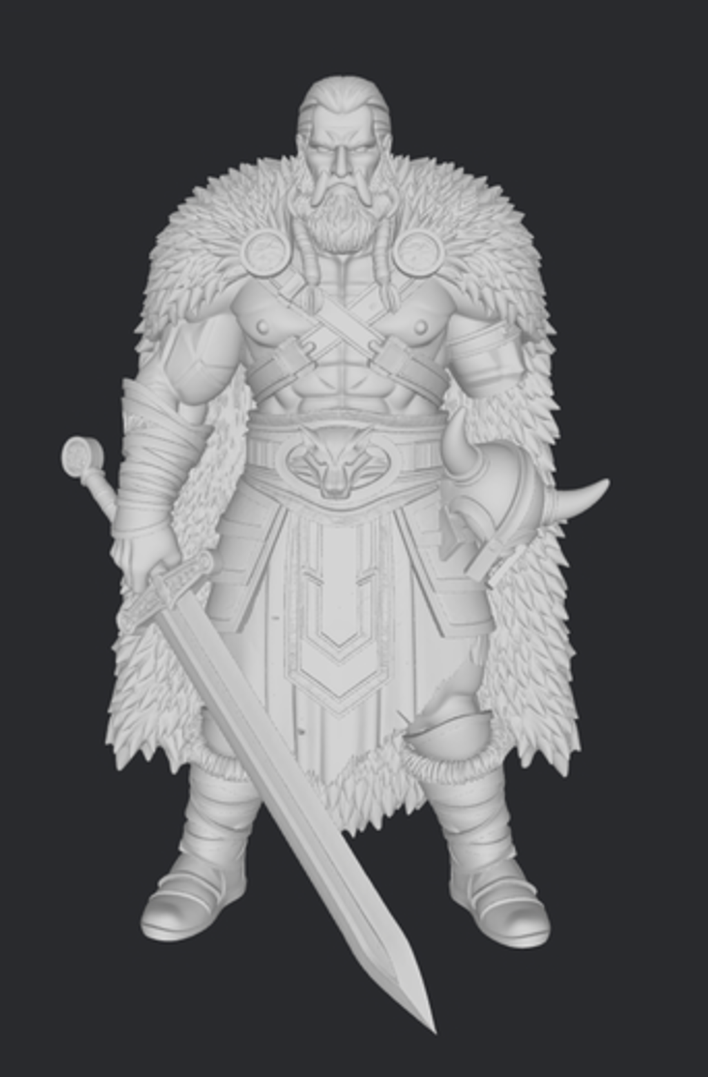 Týr figurka 75mm – Valhalla Clash: Norse Legends