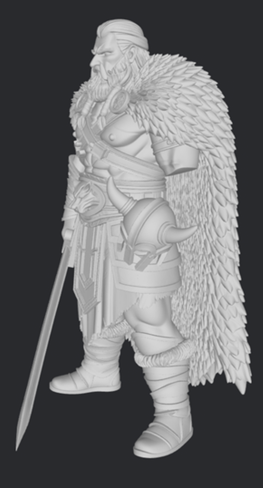 Týr figurka 75mm – Valhalla Clash: Norse Legends