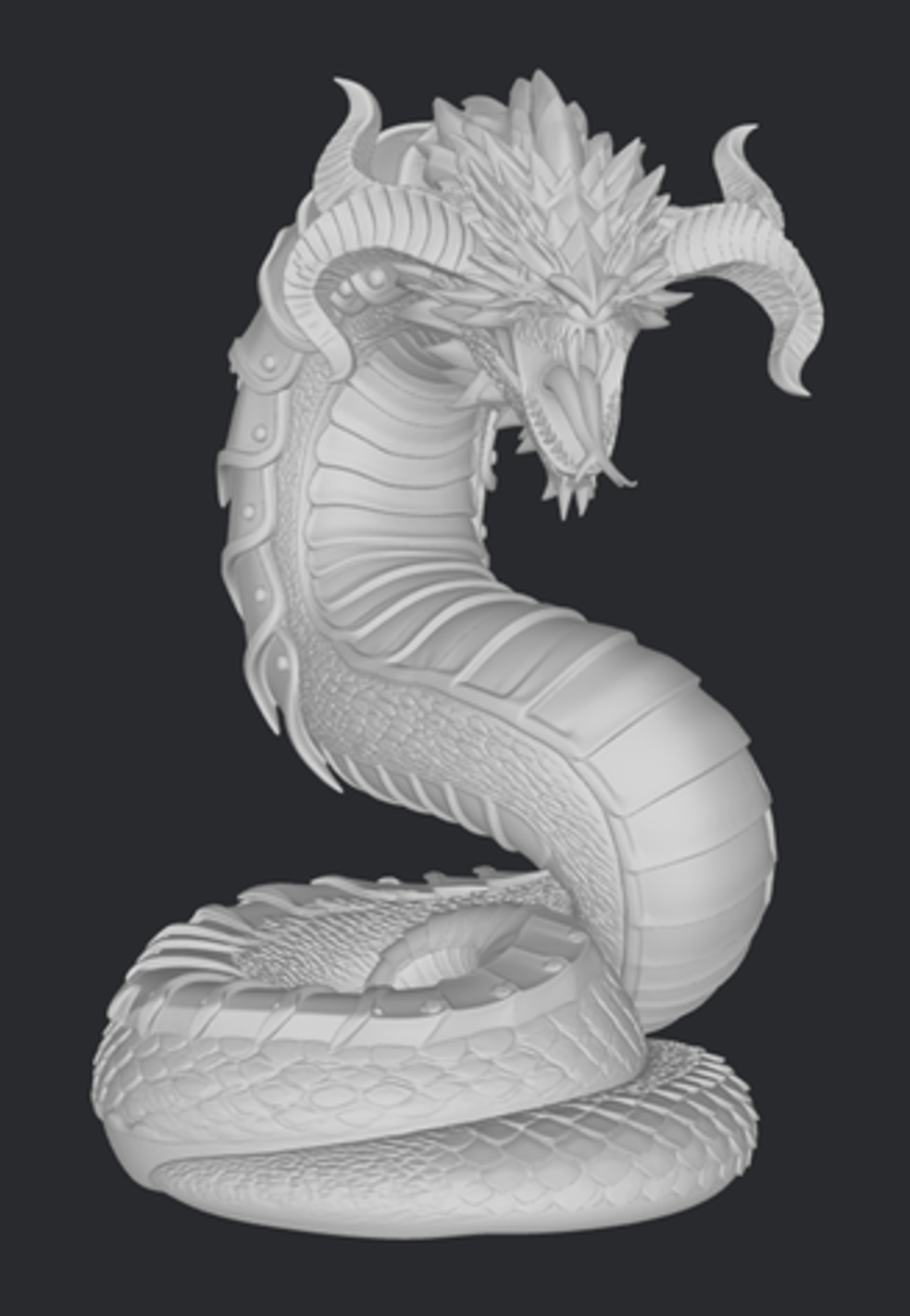 Jörmungandr figurka 75mm – Valhalla Clash: Norse Legends