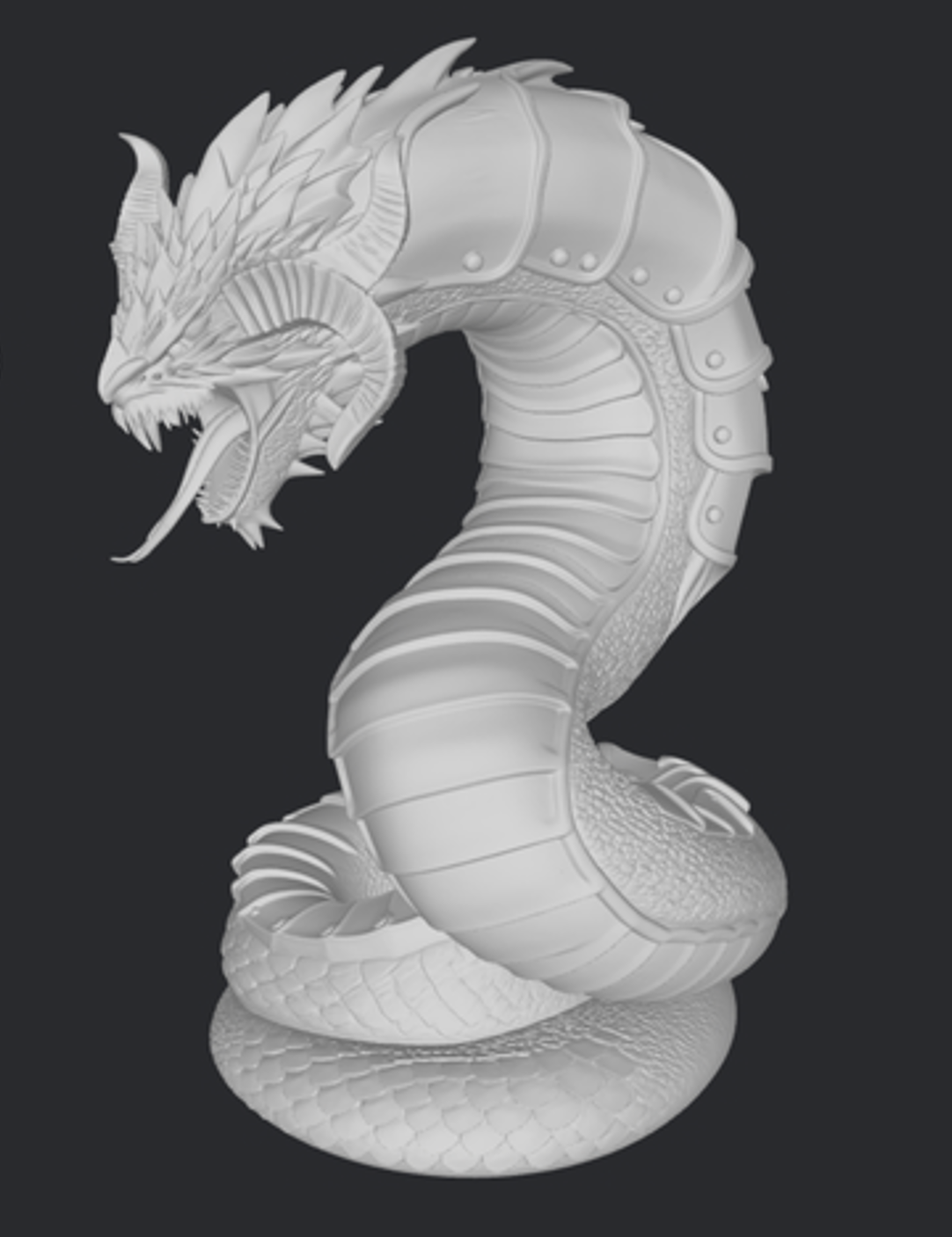 Jörmungandr figurka 75mm – Valhalla Clash: Norse Legends