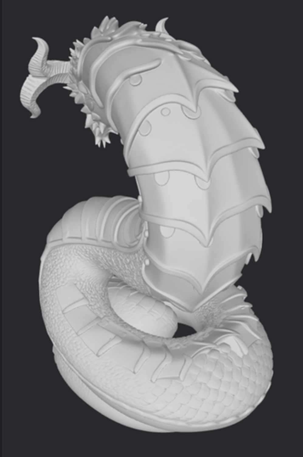 Jörmungandr figurka 75mm – Valhalla Clash: Norse Legends