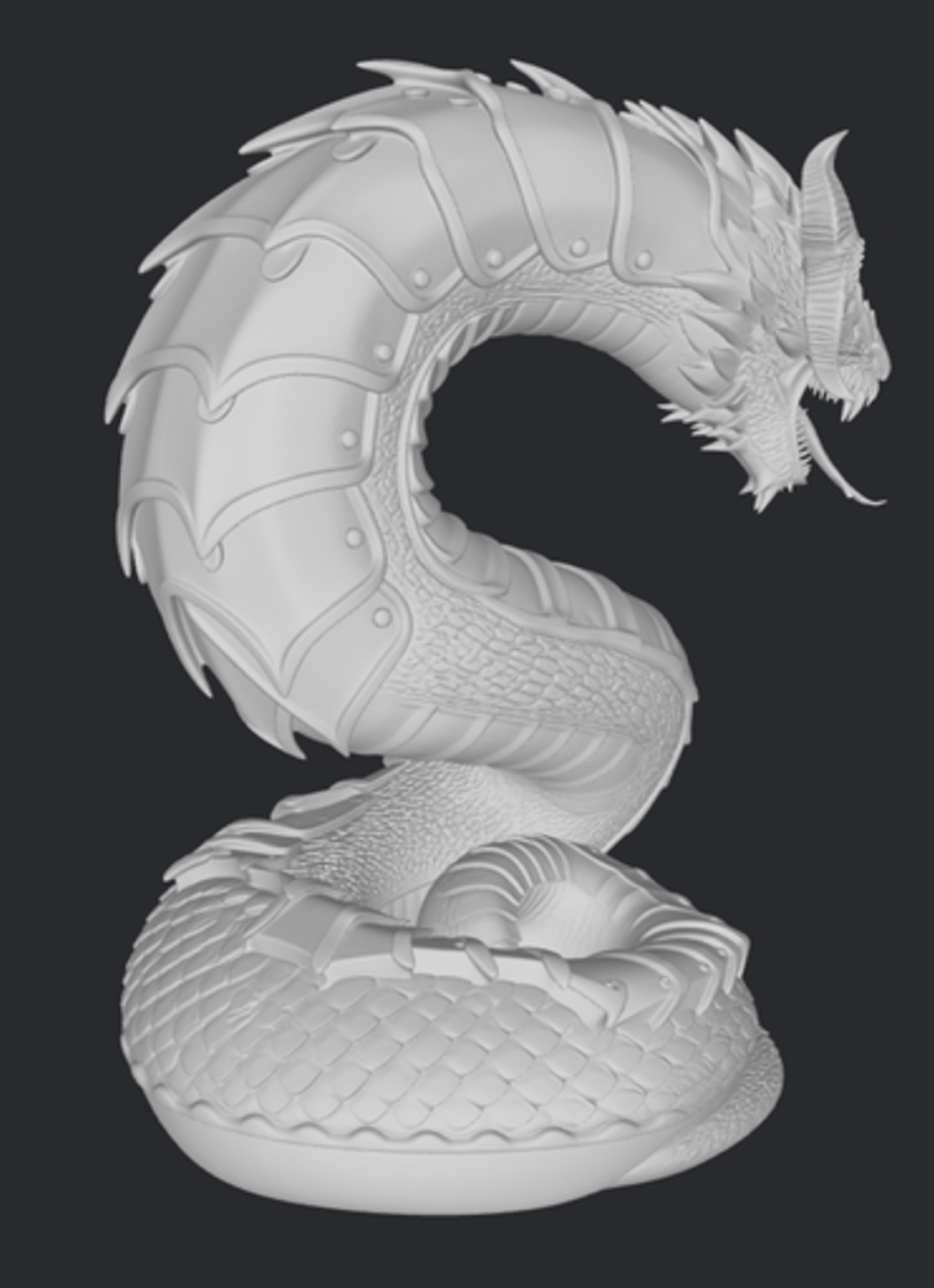 Jörmungandr figurka 75mm – Valhalla Clash: Norse Legends