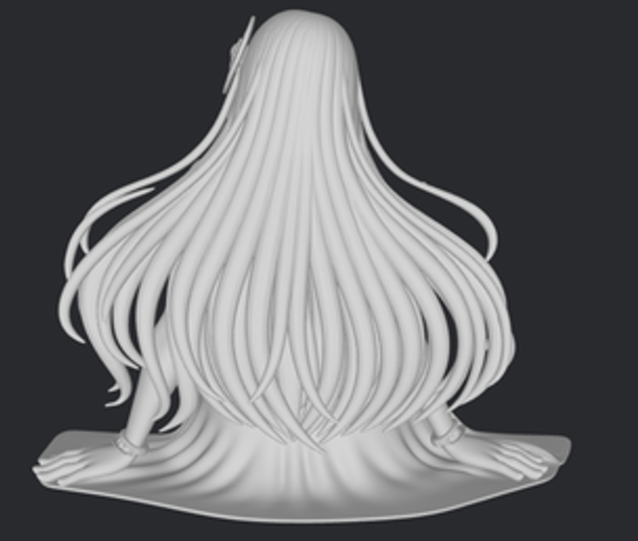 Afrodyta z serii Olympus Clash: Anime Edition od 3DFactory – elegancka figurka z żywicy w skalach 32mm, 75mm i 120mm. Doskonała dla kolekcjonerów i malarzy.