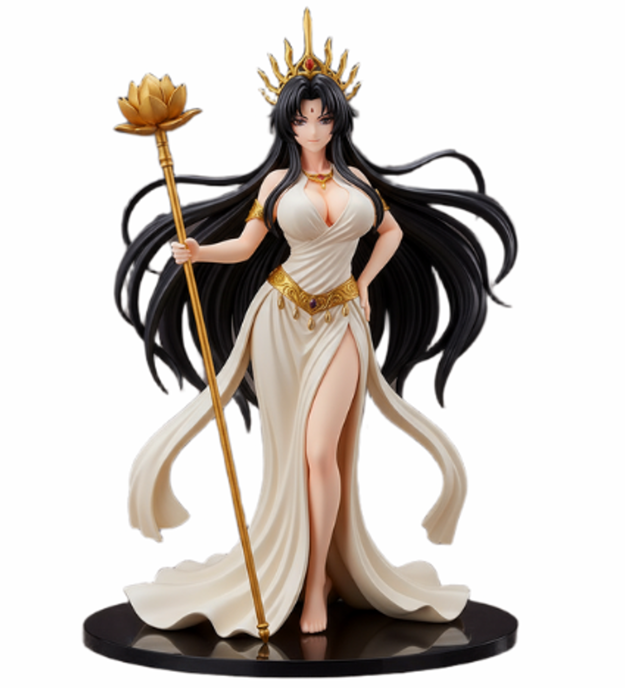 Hera z berłem i koroną – figurka 32mm / 75mm / 120mm