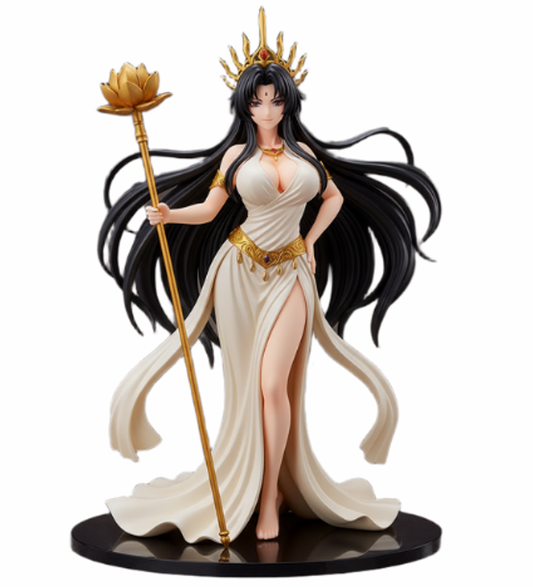 Hera z berłem i koroną – figurka 32mm / 75mm / 120mm