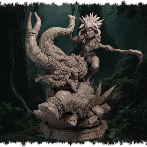 Nora Snowstride – Ladies of the Wild Hunt | Black Bird Miniatures – figurka 32mm / 75mm / 120mm