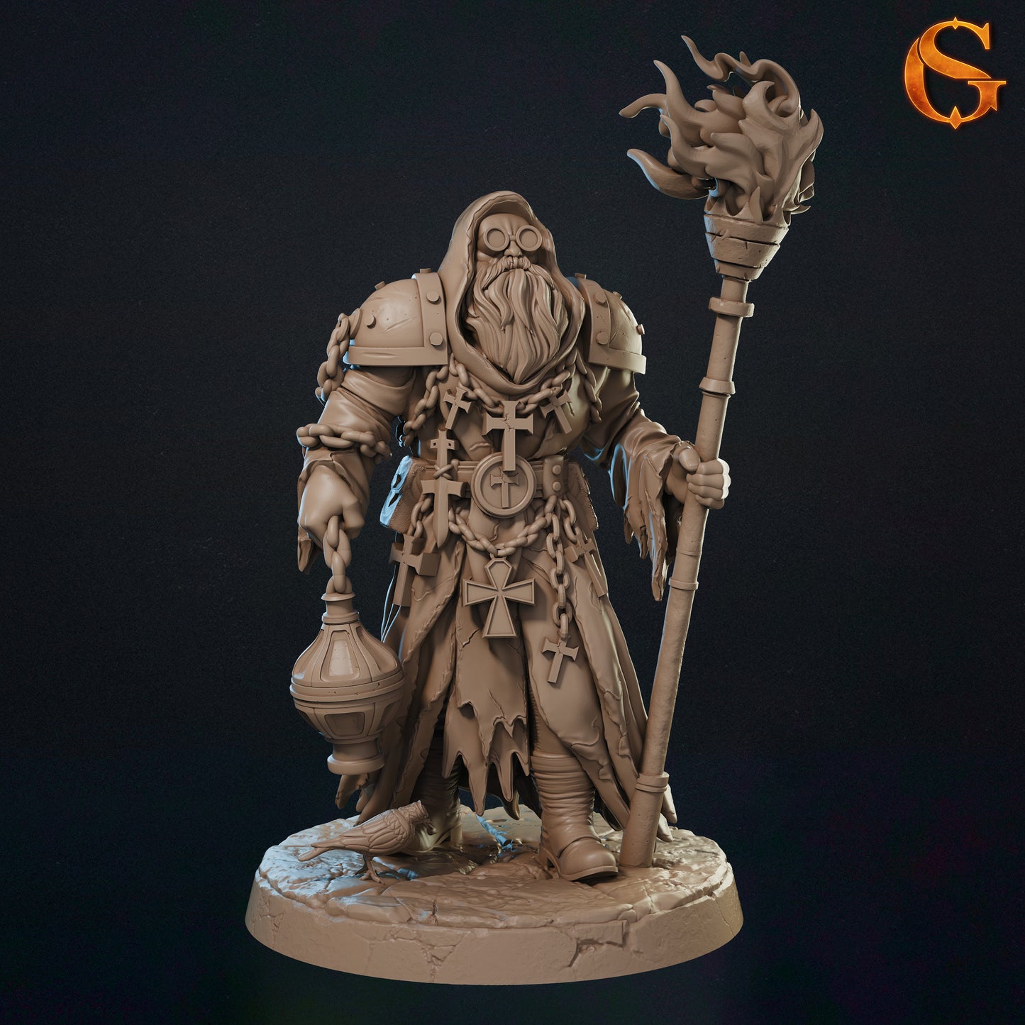 War Patriarchs - Kommandeure (3 Posen) - 32mm - SolGood Creations | Lizenzierter Händler