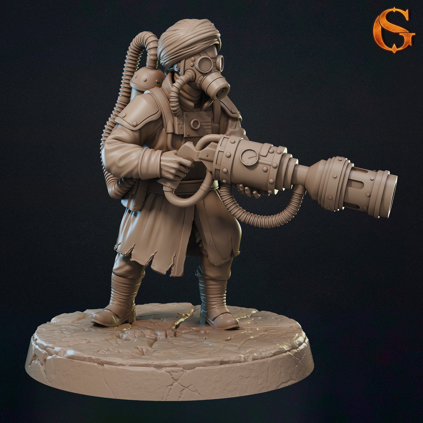 Shimiyayi Soldiers - Oddział 7 Figurek – Figurka 32mm – Solgood Creations