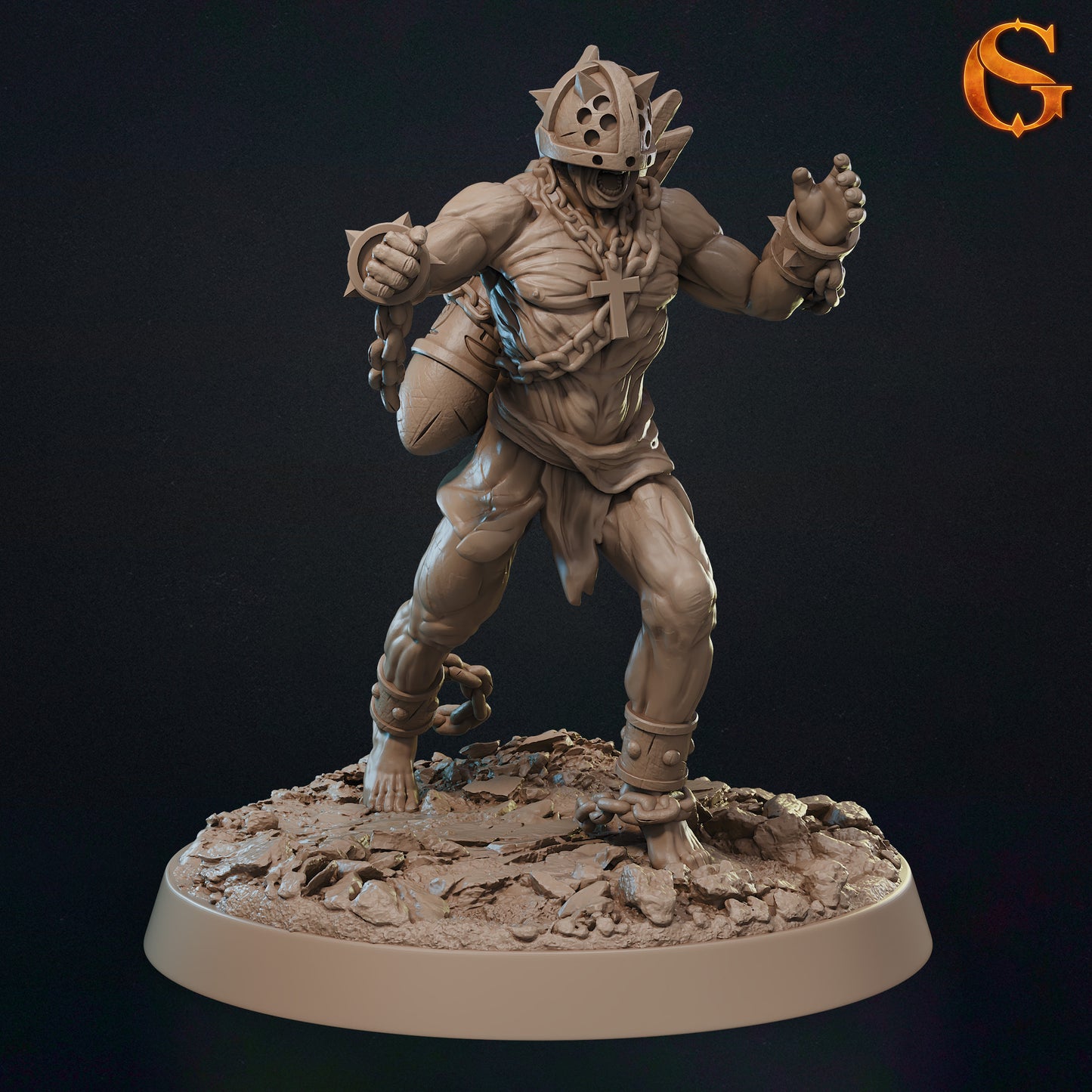 Northern Penitents - 3-Figure Set 32mm | Alchemical Satrapy | Penitents of the North