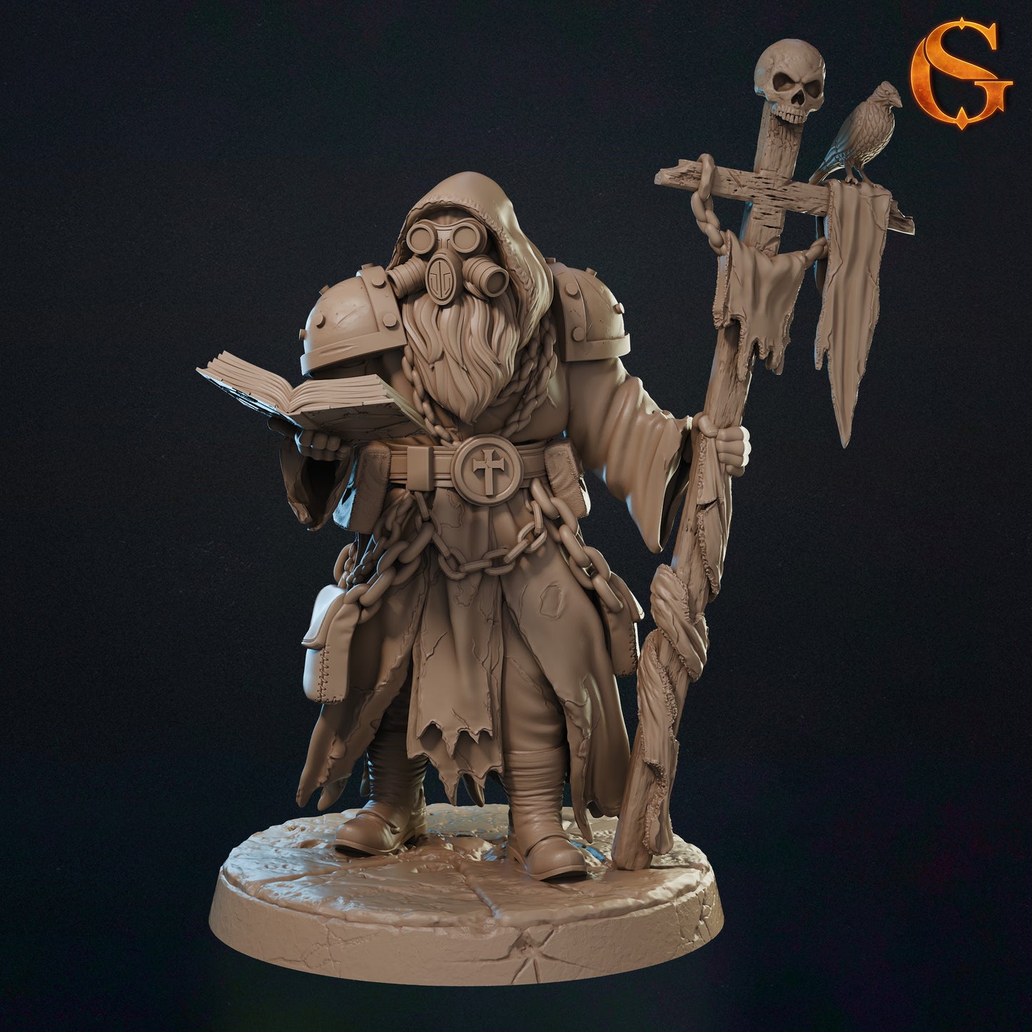 War Patriarchs - Kommandeure (3 Posen) - 32mm - SolGood Creations | Lizenzierter Händler