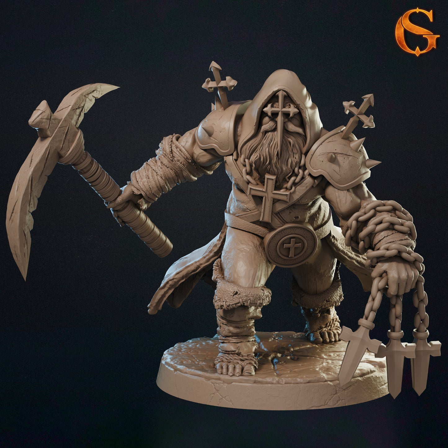 Jotun Listener - Zestaw 4 Figurek 40mm | Alchemical Satrapy | Wielcy Pokutnicy