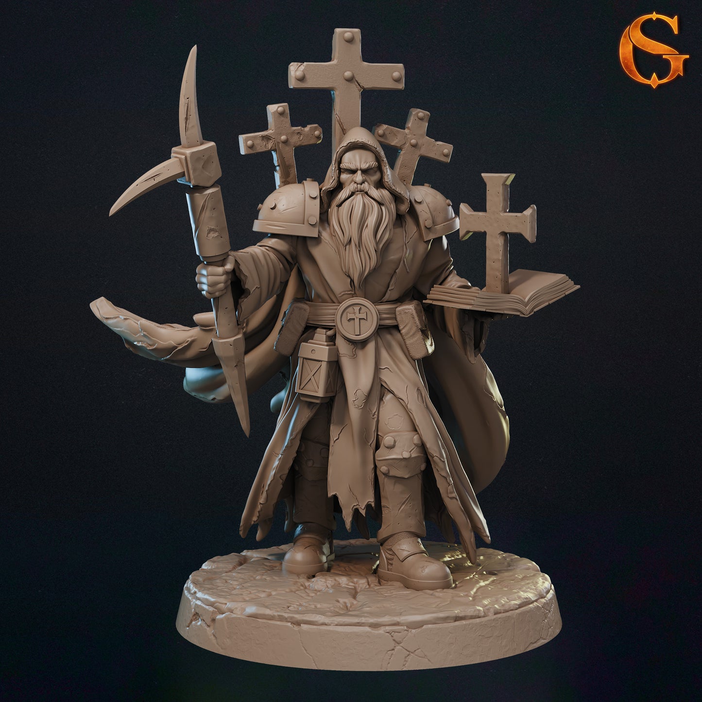 War Patriarchs - Kommandeure (3 Posen) - 32mm - SolGood Creations | Lizenzierter Händler