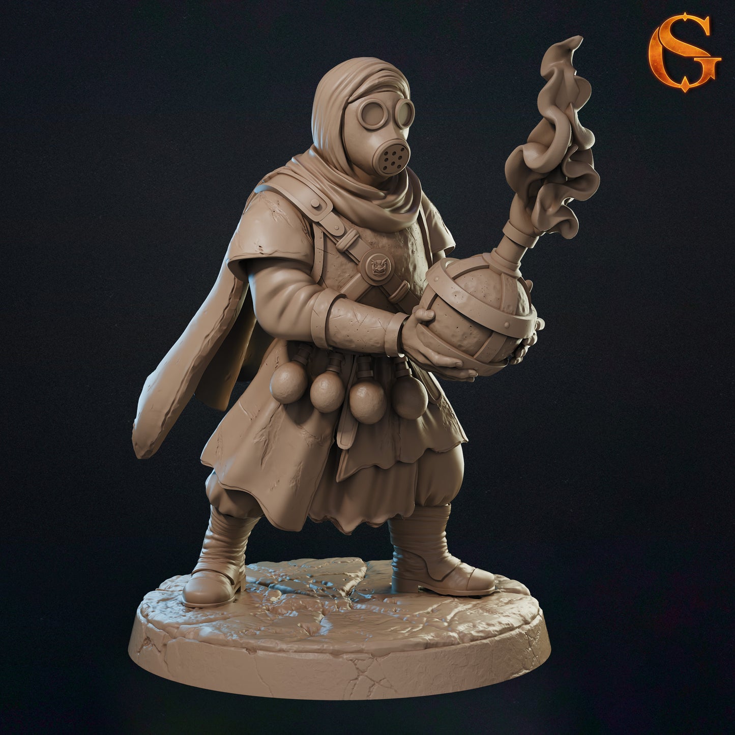 Shimiyayi Soldiers - Oddział 7 Figurek – Figurka 32mm – Solgood Creations