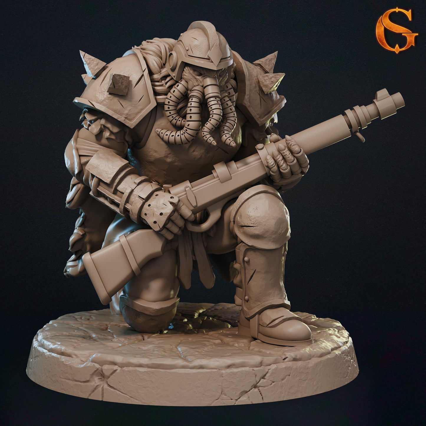 Starsworn - Infanterie-Abteilung (8 Posen) - SolGood Creations | Lizenzierter Händler - 16K ABS-ähnlicher Druck
