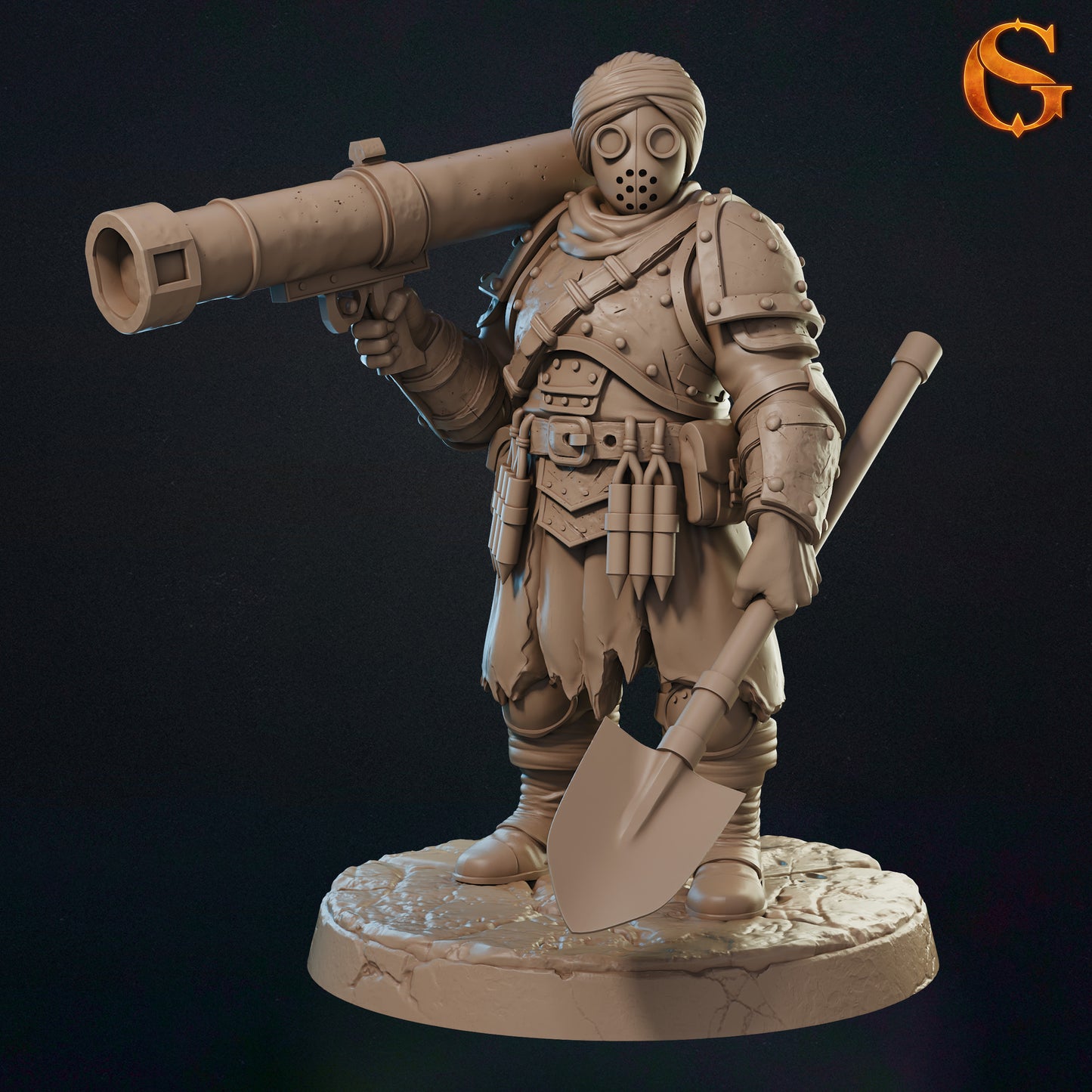 Shimiyayi Soldiers - Oddział 7 Figurek – Figurka 32mm – Solgood Creations