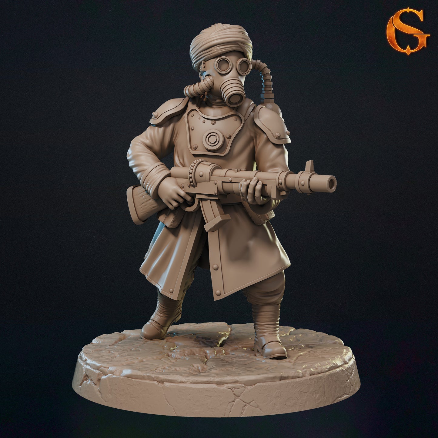 Shimiyayi Soldiers - Oddział 7 Figurek – Figurka 32mm – Solgood Creations