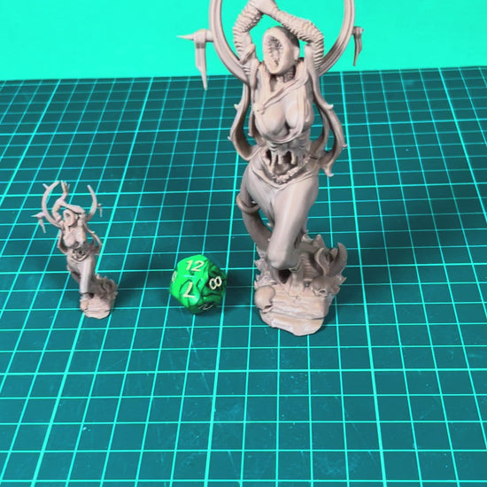 Velphista – painted dark fantasy miniature 75mm scale by Black Bird Miniatures