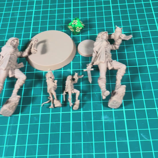 Fantasy explorer woman resin sculpture with lantern SFW and NSFW versions