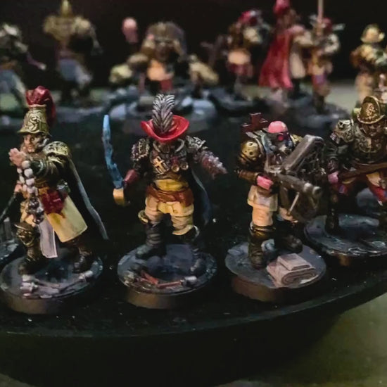 Papal State Trench Crusade figurki 32mm zestaw 20 modeli