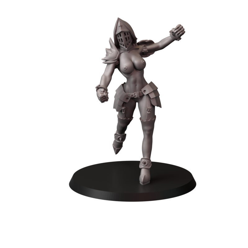 Not safe for nuns – zakonnice bojowe – figurki do Trench Crusade 32 / 75mm