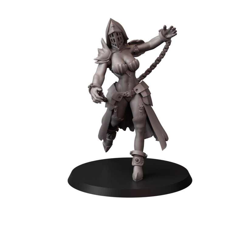 Fins Nuns – zakonnice bojowe – figurki do Trench Crusade 32 / 54 / 75mm