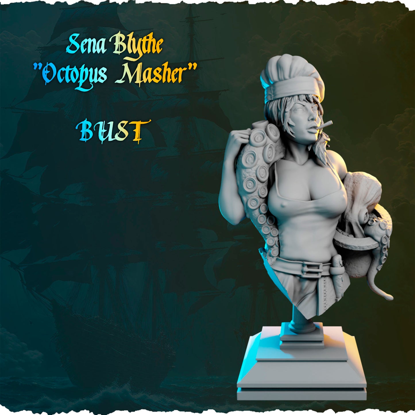 Figurki pirackie 32 mm i 75 mm z kolekcji Ladies of the Sea Pirates