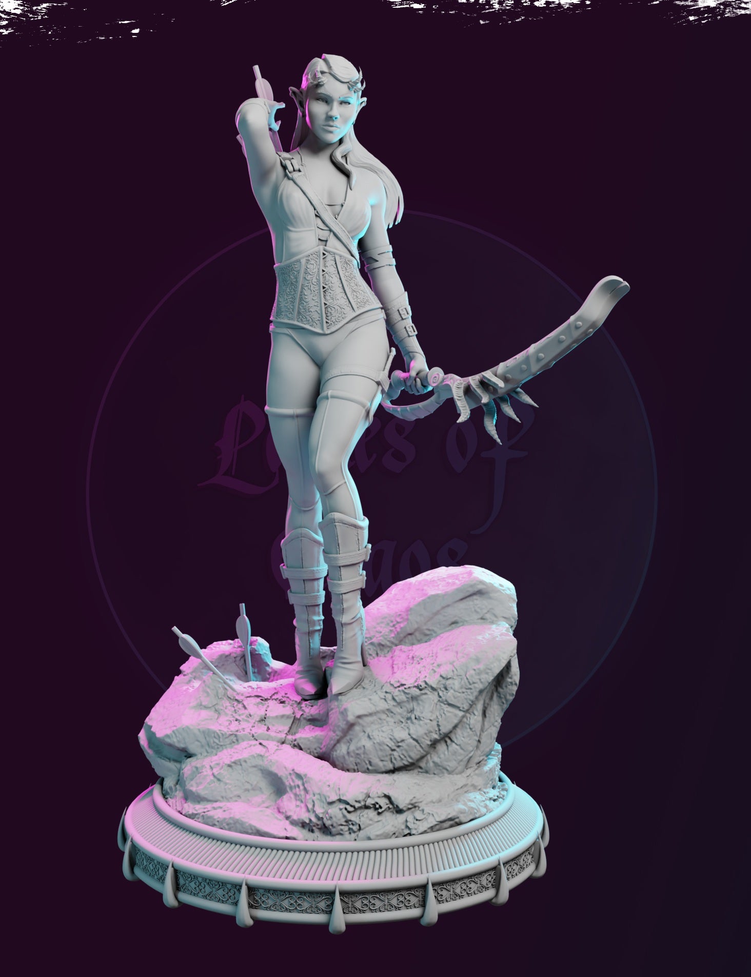 sheala-dark-fantasy-warrior-black-bird-miniatures