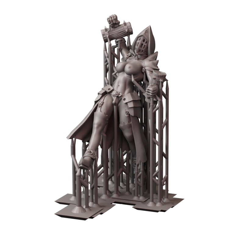 Not safe for nuns – zakonnice bojowe – figurki do Trench Crusade 32 / 75mm